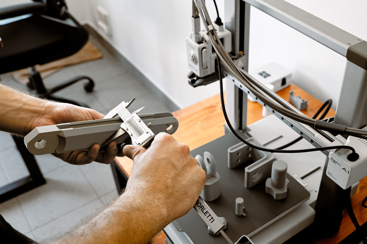 3D-printed jig in the Narco Service plant