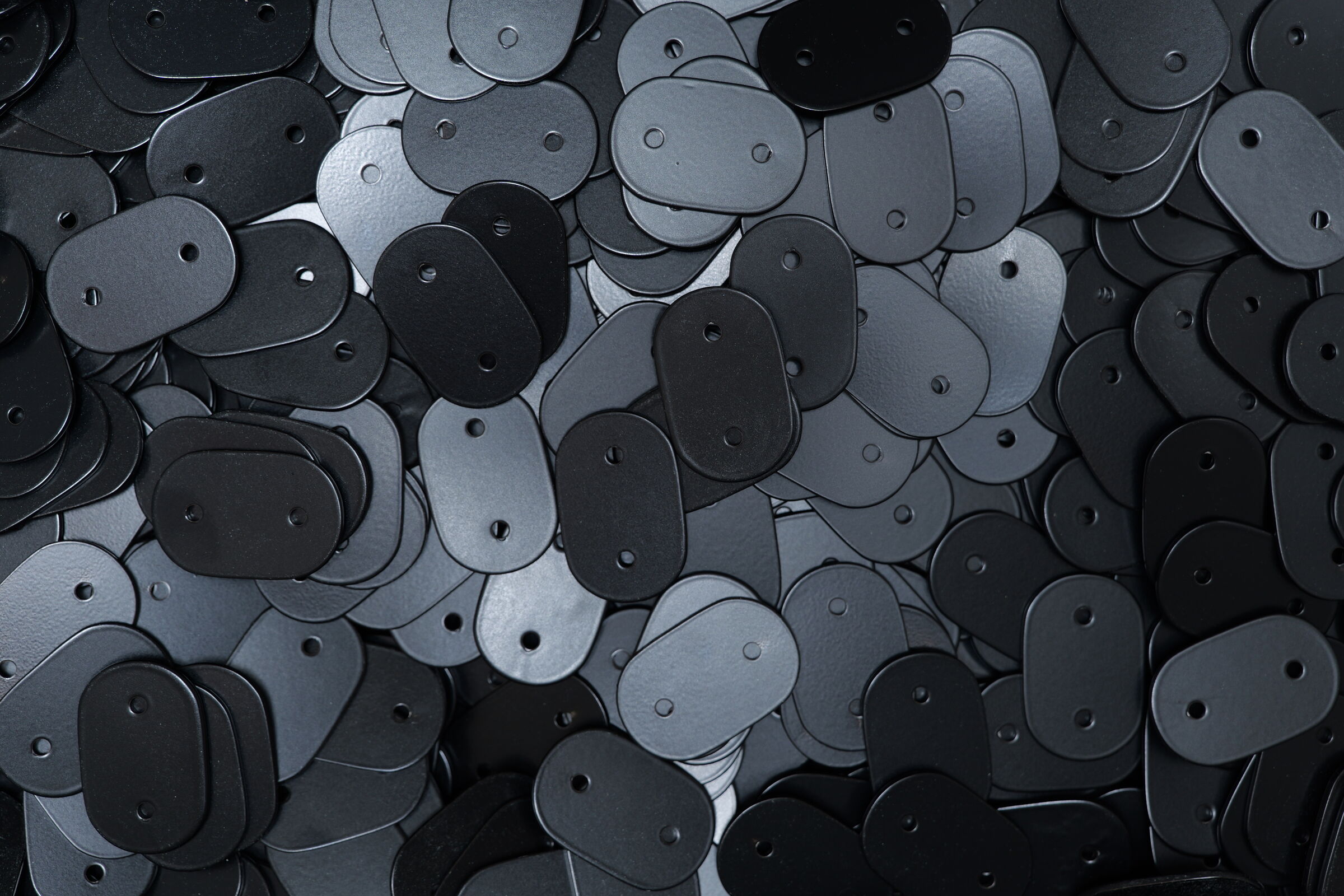 Blanked metal components